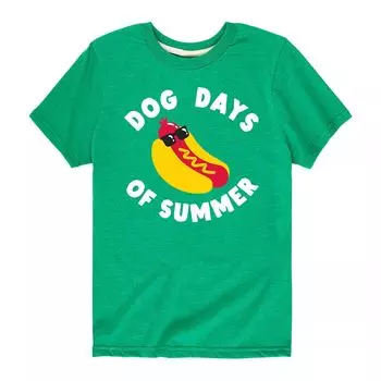 Летняя футболка с рисунком Dog Days Of Summer для мальчиков 8–20 лет Licensed Character