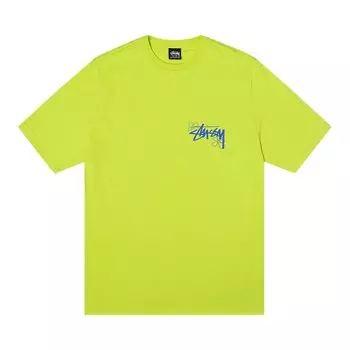 Летняя футболка Stussy LB Keylime