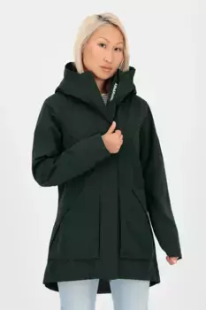 Летняя куртка Alife & Kickin "ArlettaAK A Parka женская переходная куртка, куртка", цвет Dark Forest