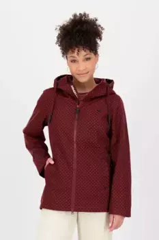 Летняя куртка Alife & Kickin "LilouAK B Jacket женская переходная куртка, куртка", цвет Cranberry Juice