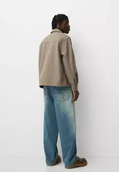 Летняя куртка Bershka, бежевый