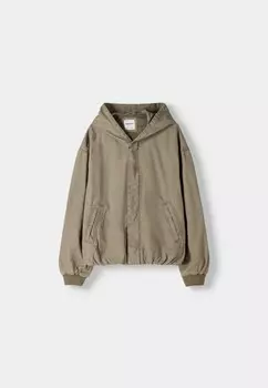 Летняя куртка Bershka, песочный