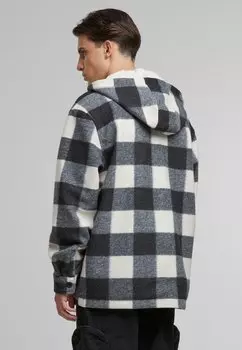 Летняя куртка BIG CHECK WITH HOOD Urban Classics, черный