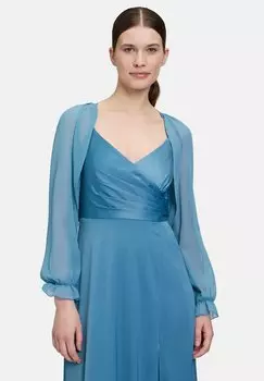Летняя куртка BOLERO-MIT GEKRUSELTEM AUSSCHNITT Vera Mont, синий