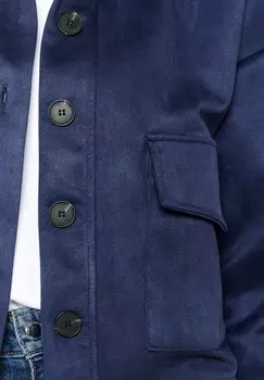 Летняя куртка BOXY LolaLiza, темно-синий