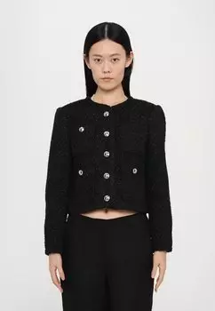 Летняя куртка COLLARLESS MICHAEL Michael Kors, черный
