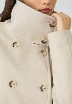 Летняя куртка DOUBLE-BREASTED Stradivarius, цвет Stone