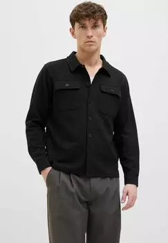 Летняя куртка EINFARBIG Jack & Jones, черный