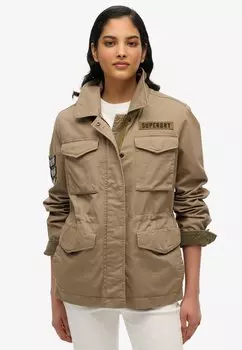 Летняя куртка EMBELLISHED Superdry, зеленый