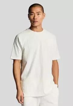 Летняя куртка EMBLEM TOWELLING T-SHIRT Lyle & Scott, кремовый