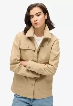 Летняя куртка EMBROIDERD Superdry, зеленый