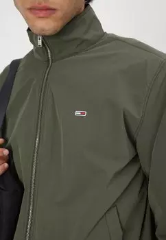 Летняя куртка ESSENTIAL JACKET Tommy Jeans, темно-зеленый