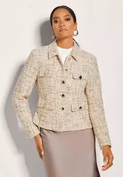 Летняя куртка GLANZVOLLER MADELEINE, бежевый