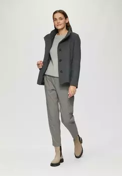 Летняя куртка HOHER KRAGEN UND TASCHEN s.Oliver, антрацит