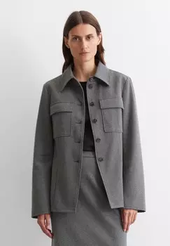 Летняя куртка INDOOR JACKETS SHIRT STYLE ATTACHED POCKET Marc O'Polo, цвет Stone