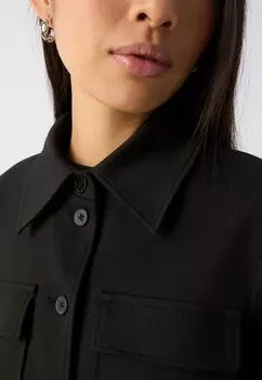 Летняя куртка INDOOR JACKETS SHIRT STYLE ATTACHED POCKET Marc O'Polo, черный