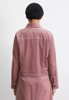 Летняя куртка JACKET SHIRT DETAILS SLIGHTLY CROPPED Marc O'Polo, лиловый