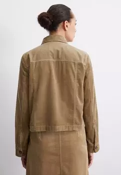 Летняя куртка JACKET SHIRT DETAILS SLIGHTLY CROPPED Marc O'Polo, цвет Cognac
