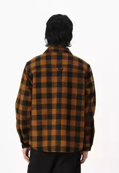 Летняя куртка JJZAC HEAVY BRUSHED Jack & Jones, темно-коричневый