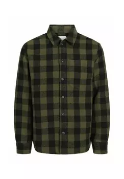 Летняя куртка JJZAC HEAVY BRUSHED Jack & Jones, цвет Mottled Olive