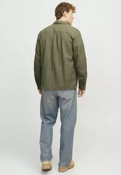 Летняя куртка JPRRAYMOND SOLID Jack & Jones PREMIUM, оливковый