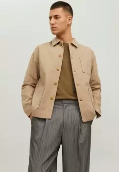 Летняя куртка JPRRIVIERA HYBRID Jack & Jones, бежевый