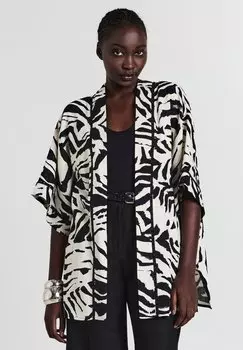 Летняя куртка KIMONO ZEBRATO MISTO Calliope, черный