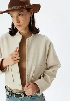 Летняя куртка Koton, бежевый