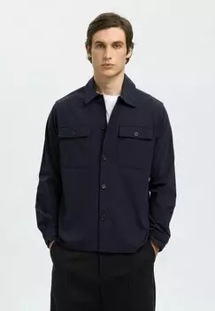 Летняя куртка LANGARM Selected Homme, цвет Dark Sapphire