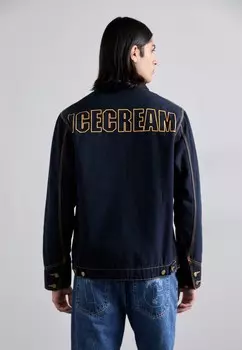 Летняя куртка LINED WORK JACKET Icecream, темно-синий деним