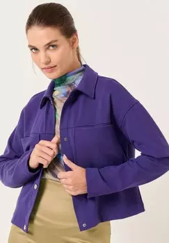Летняя куртка LONG SLEEVED WITH POCKETS Jimmy Key, темно-фиолетовый