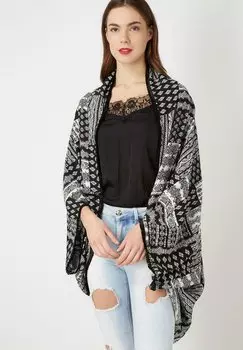 Летняя куртка LOVE & MONEY, черно-белый