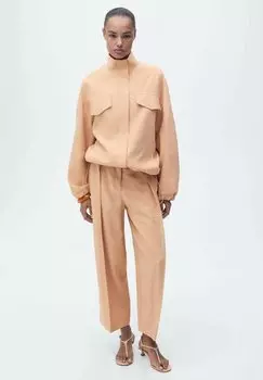 Летняя куртка MADAME Mango, коричневый