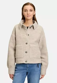 Летняя куртка MIT AUFGESETZTEN TASCHEN Cartoon, бежевый