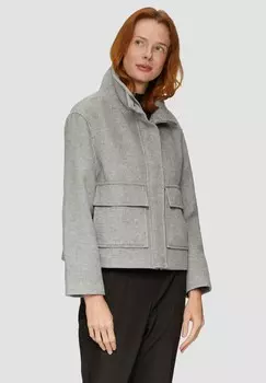Летняя куртка MIT AUFGESETZTEN TASCHEN s.Oliver, цвет Mottled Grey