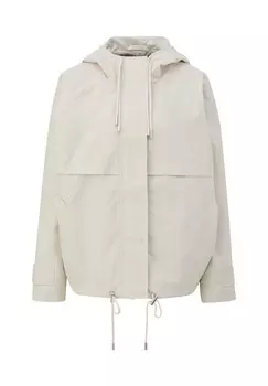Летняя куртка MIT GARMENT WASH s.Oliver, кремовый