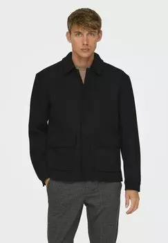 Летняя куртка Only & Sons, черный