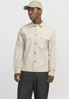 Летняя куртка OVERSHIRT Jack & Jones, кремовый