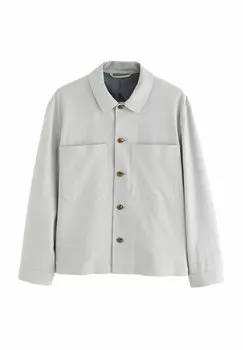 Летняя куртка REGULAR FIT-STRIPED POCKET SMART Next, серый