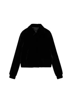 Летняя куртка SALLY Mango, черный