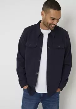 Летняя куртка Shacket Walton Threadbare, темно-синий