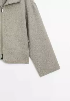 Летняя куртка SHORT Massimo Dutti, серый