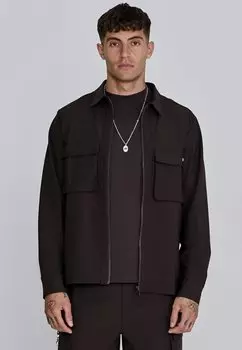 Летняя куртка SIKSILK, коричневый