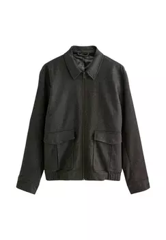 Летняя куртка SMART TEXTURED-REGULAR FIT Next, коричневый