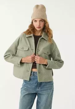 Летняя куртка SOFT Stradivarius, хаки