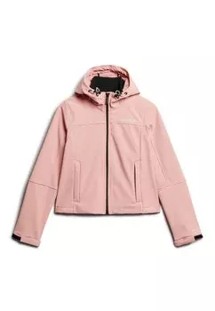 Летняя куртка Superdry, винтажный румянец розового цвета