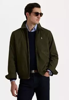 Летняя куртка TWILL BI-SWING JACKET Polo Ralph Lauren, зеленый