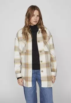 Летняя куртка VIKIMMI CHECK VILA, белый