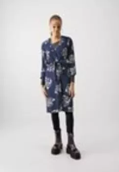 Летняя куртка VMEASY BELOW KNEE KIMONO Vero Moda, темно-синий