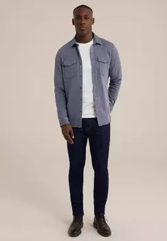 Летняя куртка WE Fashion, синий